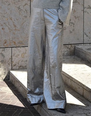 Inja Antique Silver Wide Leg Bukser